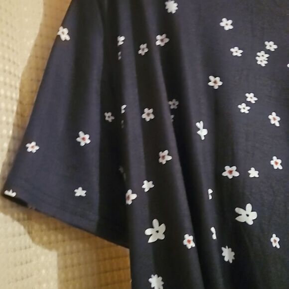 Sherosa woman T shirt dress floral 2 XL - Picture 3 of 5